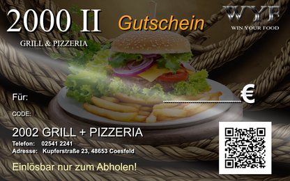 Grill 2000II - Grill & Pizzeria Coesfeld