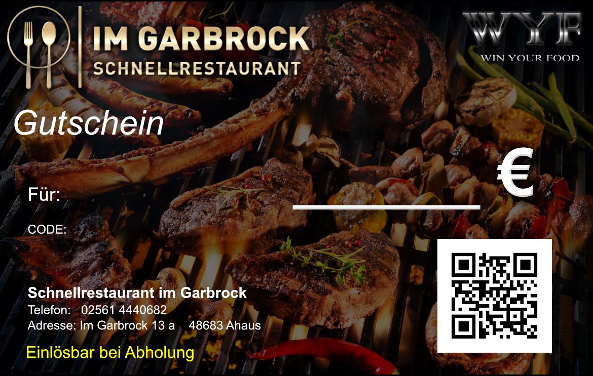 Schnellrestaurant im Garbrock - Ahaus