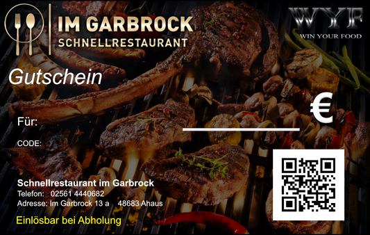 Schnellrestaurant im Garbrock - Ahaus