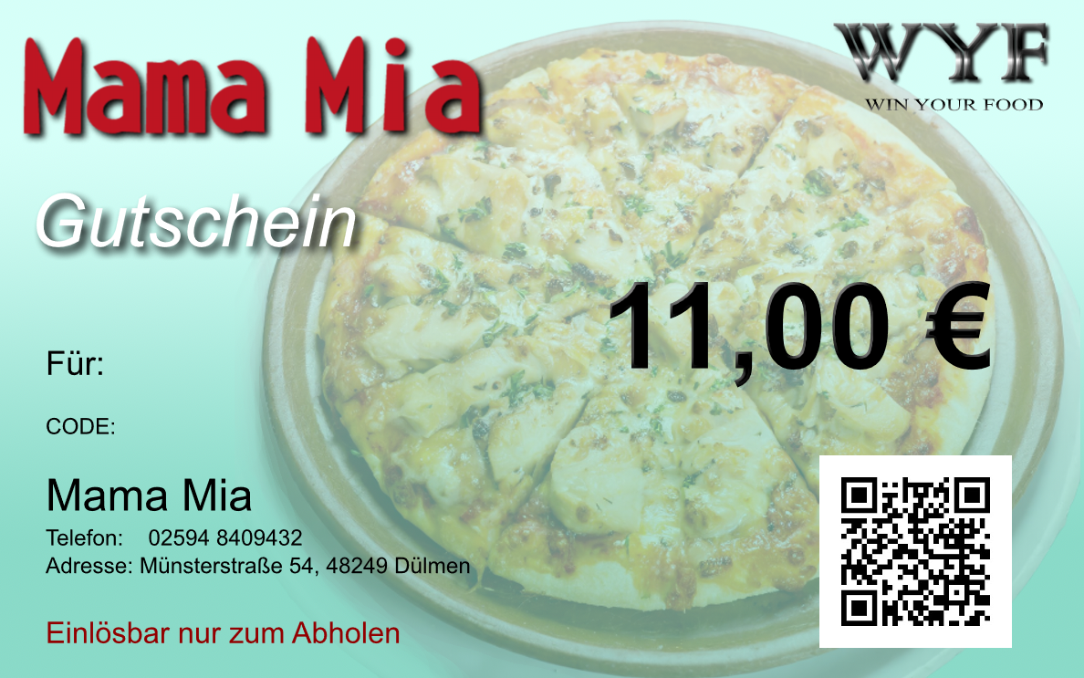 Mama Mia Dülmen - Pizza & more