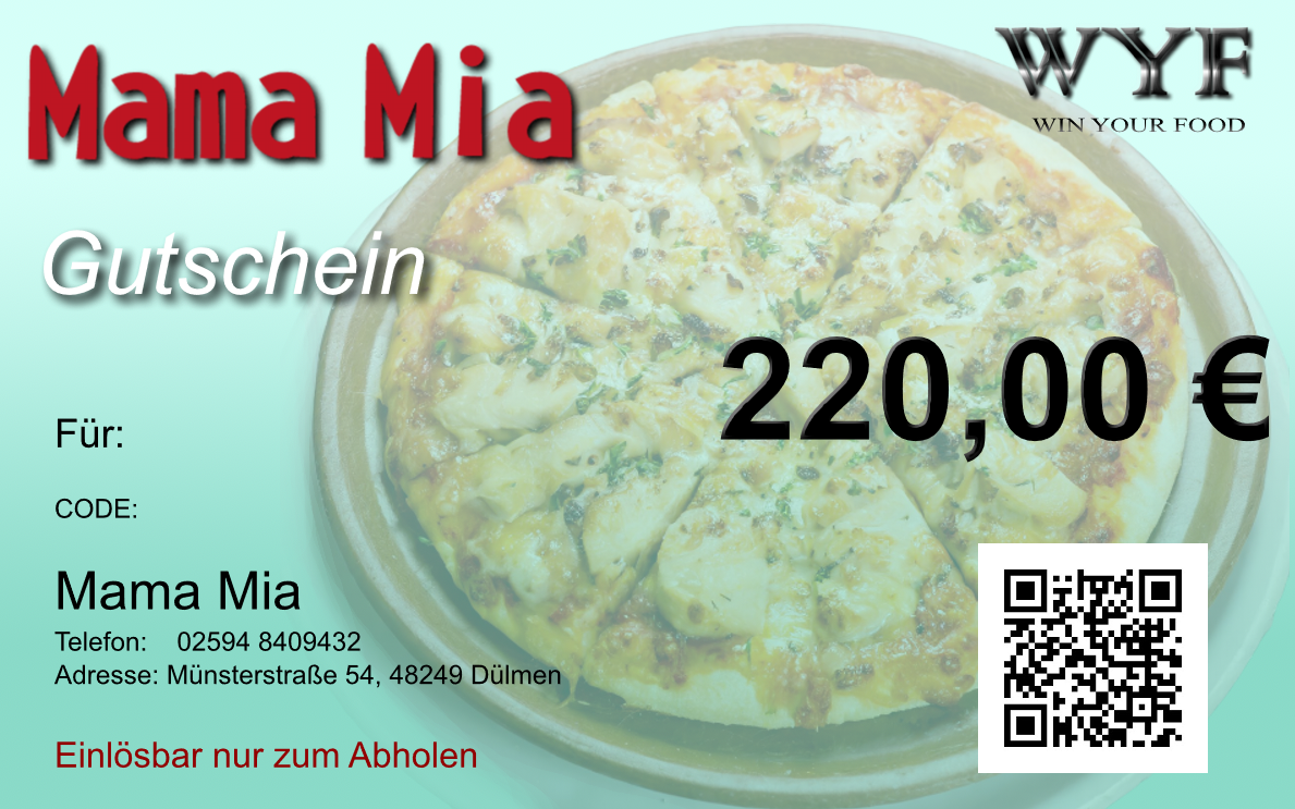 Mama Mia Dülmen - Pizza & more