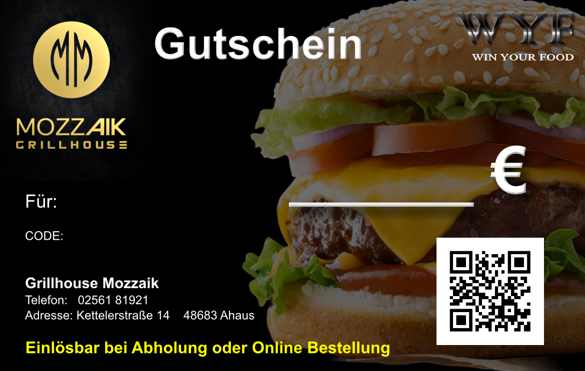 Grillhaus Mozzaik - Ahaus