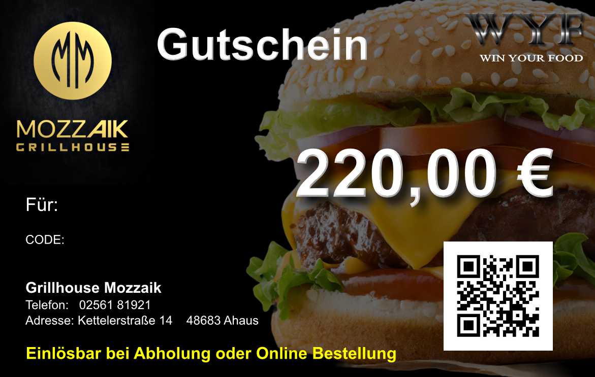 Grillhaus Mozzaik - Ahaus